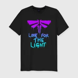 Мужская футболка хлопок Slim Цикады look for the light