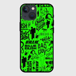 Чехол для iPhone 13 mini Billie Eilish Билли Айлиш logobombing