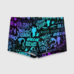 Детские купальные плавки 3D Billie Eilish Билли Айлиш