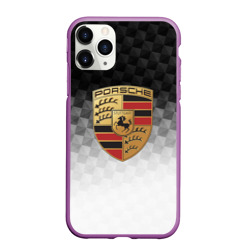 Чехол для iPhone 11 Pro Max матовый Porsche