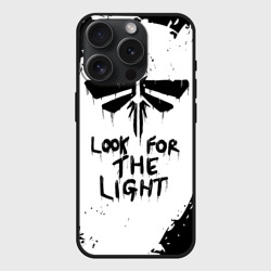 Чехол силиконовый для Apple iPhone 15 Pro матовый Одни из Нас цикады