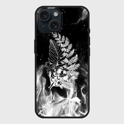 Чехол силиконовый для Apple iPhone 15 матовый The Last of Us 2 тату Элли
