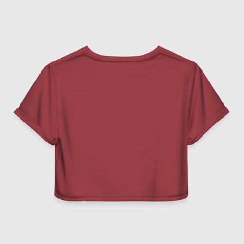 Женская футболка Crop-top 3D Helltaker, цвет 3D печать - фото 2