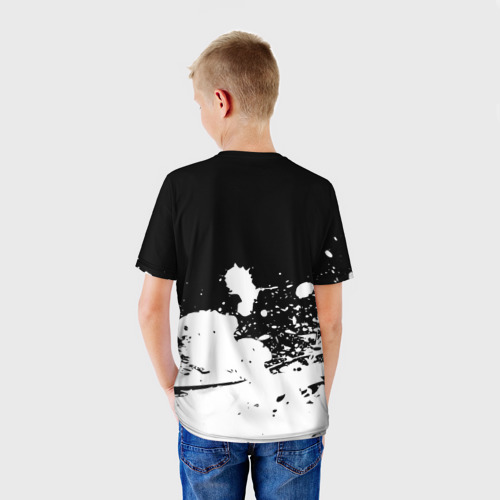 Детская футболка 3D с принтом STALKER, вид сзади #2