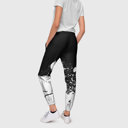 Женские брюки 3D с принтом STALKER, вид сзади #2
