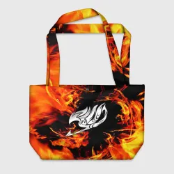 Пляжная сумка 3D Хвост Феи пламя