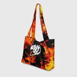 Пляжная сумка 3D Хвост Феи пламя - фото 2