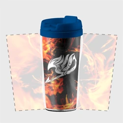 Термокружка-непроливайка Хвост Феи пламя - фото 2