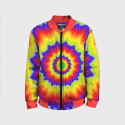 Детский бомбер 3D Tie-Dye