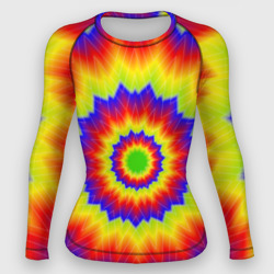 Женский рашгард 3D Tie-Dye