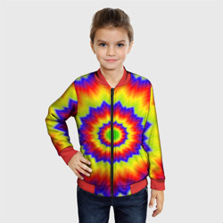 Детский бомбер 3D Tie-Dye - фото 2