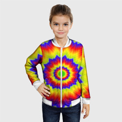 Детский бомбер 3D Tie-Dye - фото 2