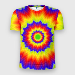 Мужская футболка 3D Slim Tie-Dye