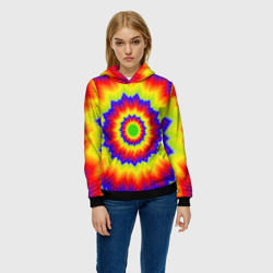 Женская толстовка 3D Tie-Dye - фото 2