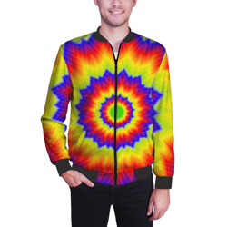 Мужской бомбер 3D Tie-Dye - фото 2