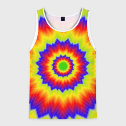 Мужская майка 3D Tie-Dye