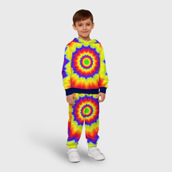 Детский костюм с толстовкой 3D Tie-Dye - фото 2