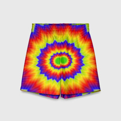 Детские спортивные шорты 3D Tie-Dye