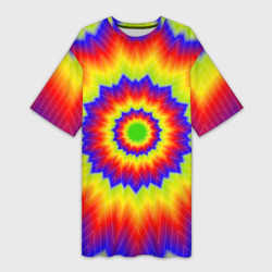 Платье-футболка 3D Tie-Dye