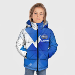 Зимняя куртка для мальчиков 3D Subaru - фото 2