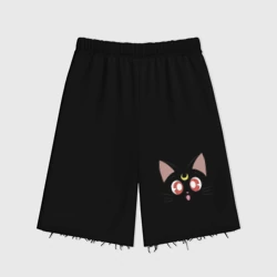 Женские шорты oversize футер хлопок Sailor Moon Luna