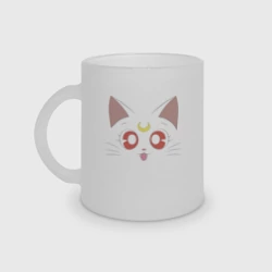 Кружка матовая стеклянная Sailor Moon Luna