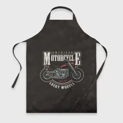 Фартук 3D American motorcycle американский мотоцикл