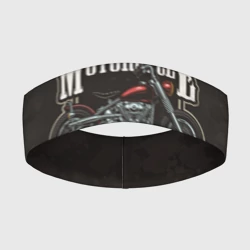 Повязка на голову 3D American motorcycle американский мотоцикл