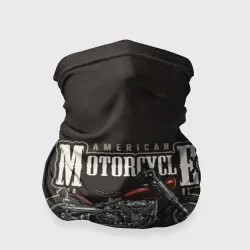 Бандана-труба 3D American motorcycle американский мотоцикл