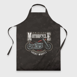 Фартук 3D American motorcycle американский мотоцикл