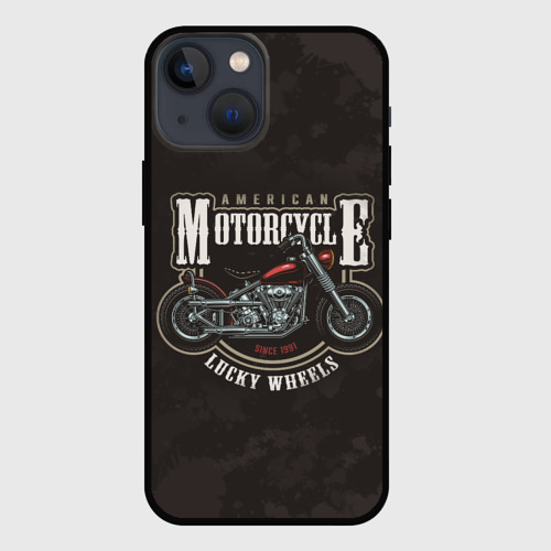 Чехол для iPhone 13 mini American motorcycle американский мотоцикл