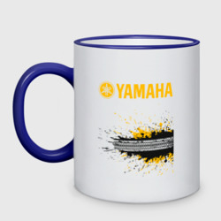 Кружка двухцветная Yamaha sport