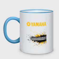 Кружка двухцветная Yamaha sport