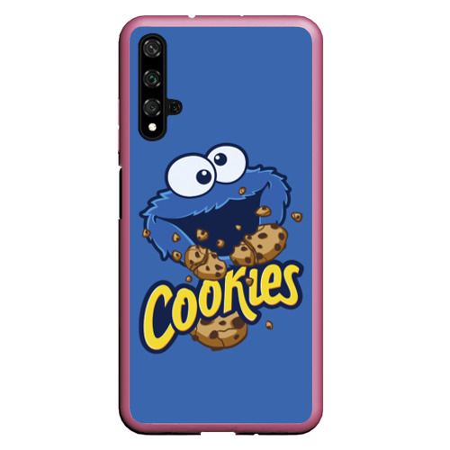 Чехол для Honor 20 Cookies, цвет малиновый