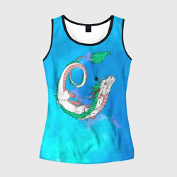 Женская майка 3D Унесенные призраками Хаку