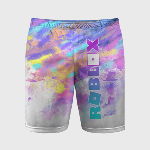 Мужские шорты спортивные Roblox Роблокс, цвет 3D печать