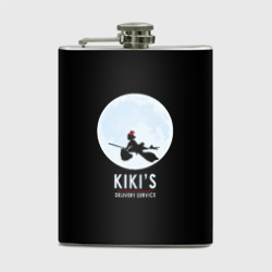 Фляга Kiki's delivery service. Кики на фоне Луны