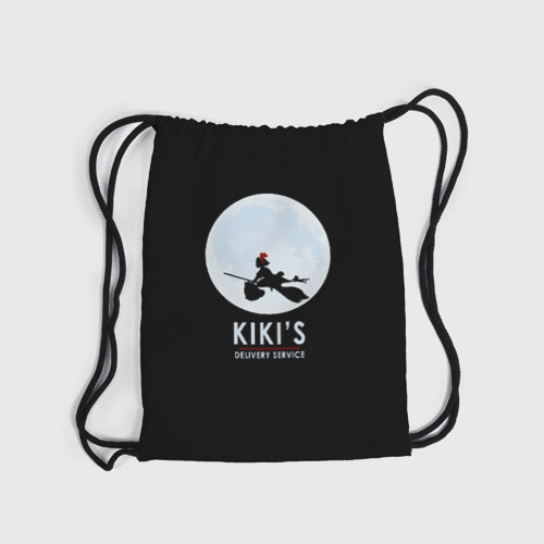 Рюкзак-мешок 3D Kiki's delivery service. Кики на фоне Луны - фото 6