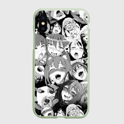 Чехол для iPhone XS Max матовый Сенпай senpai