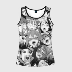 Женская майка 3D Сенпай senpai