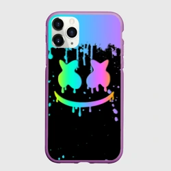 Чехол для iPhone 11 Pro матовый Marshmello