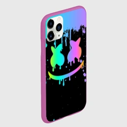 Чехол для iPhone 11 Pro матовый Marshmello - фото 2