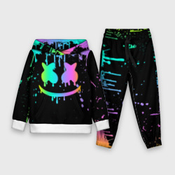 Детский костюм с толстовкой 3D Marshmello