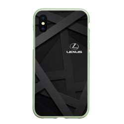 Чехол для iPhone XS Max матовый Lexus