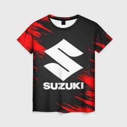 Женская футболка 3D Suzuki