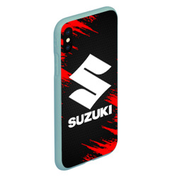 Чехол для iPhone XS Max матовый Suzuki - фото 2