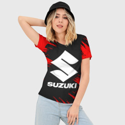 Женская футболка 3D Slim Suzuki - фото 2