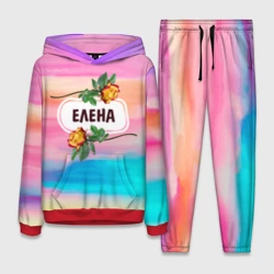 Женский костюм с толстовкой 3D Елена