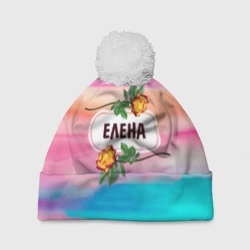 Шапка 3D c помпоном Елена