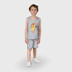 Детская пижама с шортами хлопок Покемон Пикачу - фото 2